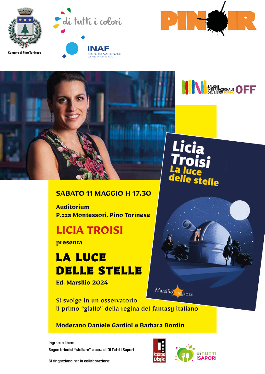 Licia Troisi presenta LA LUCE DELLE STELLE