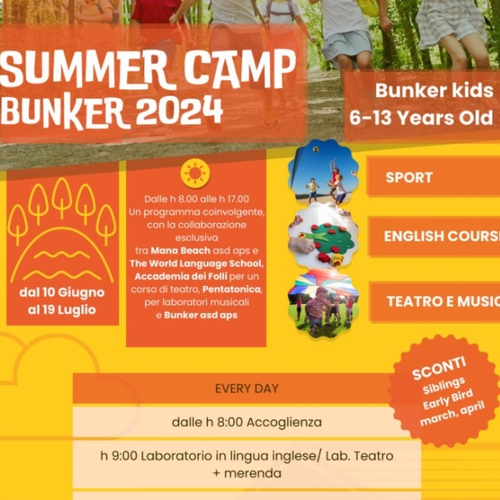 Bunker Summer Camp 2024!