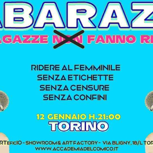 Cabarazze - Le ragazze (non) fanno ridere a Torino