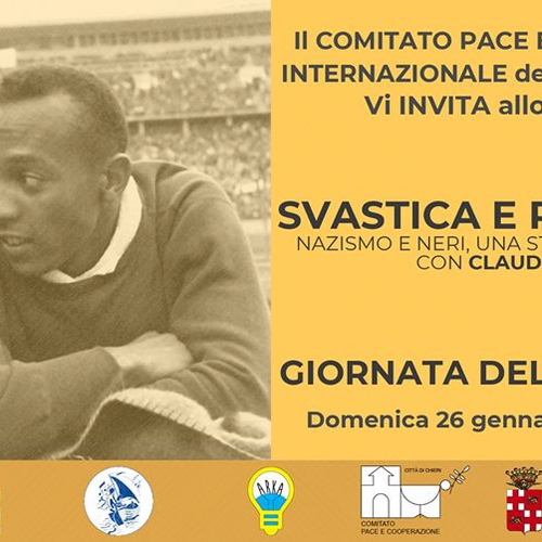 Svastica e pelle nera