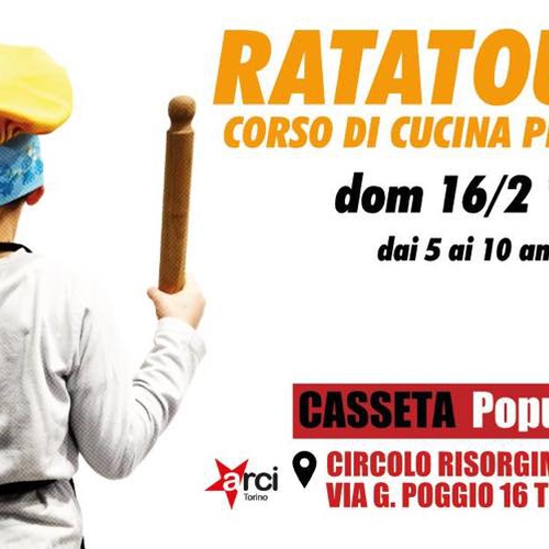 Ratatouille - Laboratorio di cucina per bambini dai 5 ai 10 anni