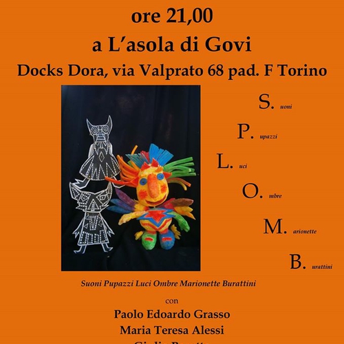 Splomb: suoni pupazzi luci ombre marionette burattini