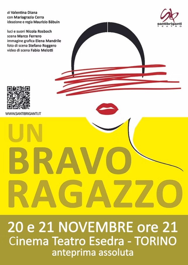 UN BRAVO RAGAZZO: PRIMA ASSOLUTA PER LO SPETTACOLO DI SANTIBRIGANTI