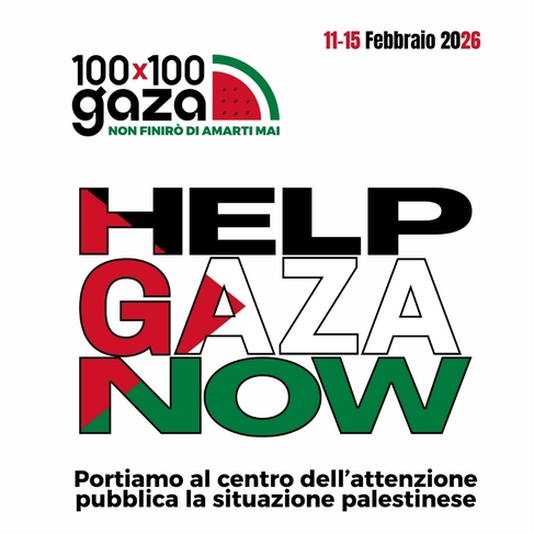 100x100 Gaza: la mobilitazione di solidarietà di Arci a sostegno della Palestina