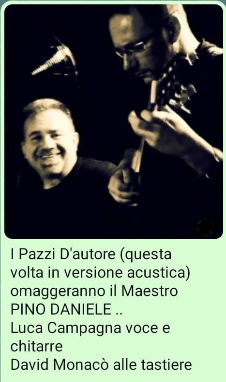 PAZZI D'AUTORE (Omaggio a Pino Daniele)