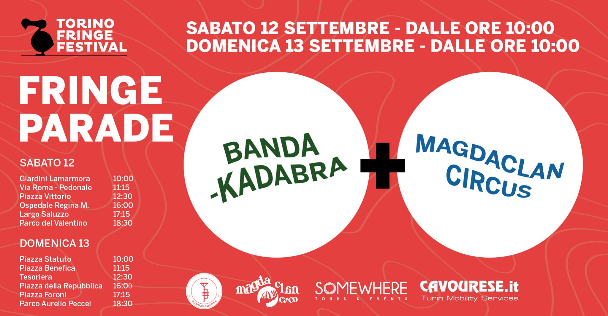 Fringe Parade // Torino Fringe Festival 2020 - Materia Edition
