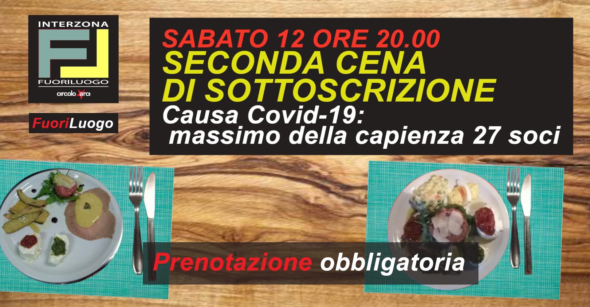 SECONDA CENA DI SOTTOSCRIZIONE