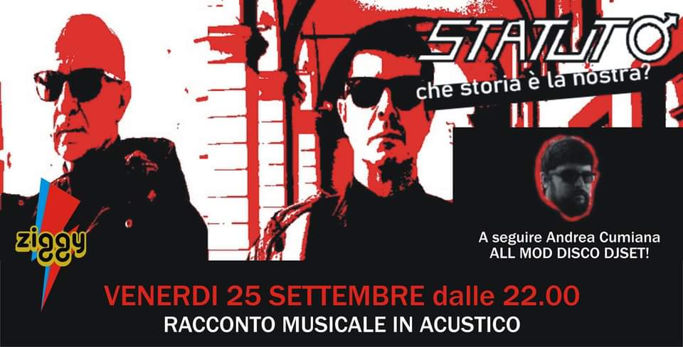 Statuto "Che storia è la nostra?" // Lord Cumiana