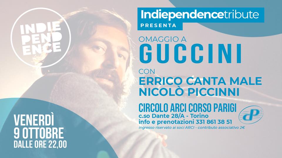 SERATA INDIEPENDENCE CANTAUTORI - OMAGGIO A GUCCINI