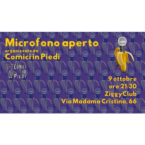 Microfono Aperto dei Comici in Piedi