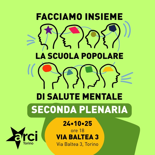 Secondo appuntamento verso la Scuola Popolare di Salute Mentale