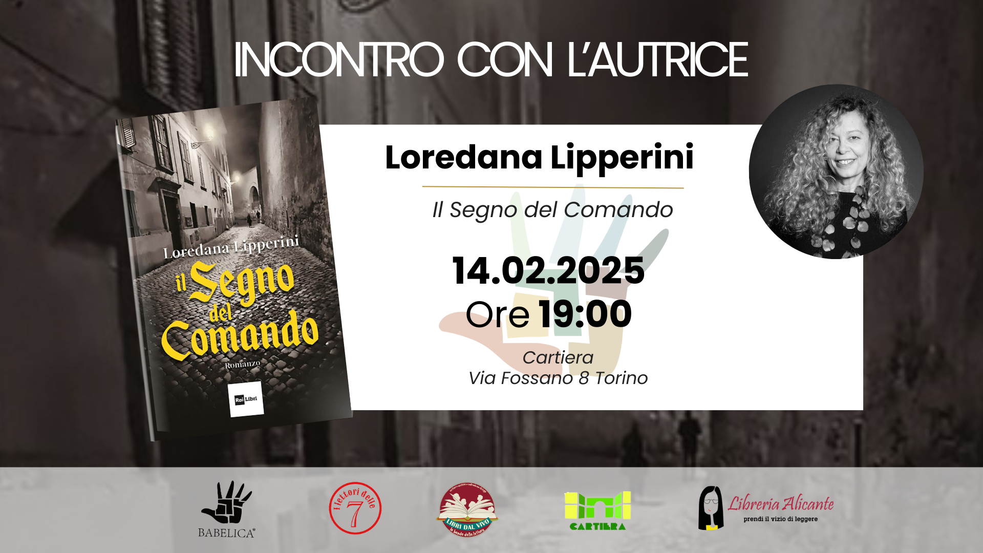 INCONTRO CON L'AUTRICE: "Il Segno del Comando" di Loredana Lipperini  