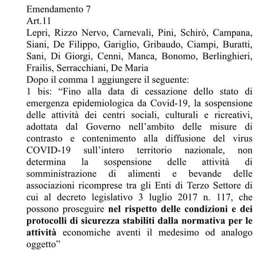 Milleproroghe, Arci-Acli: respinto l'emendamento "salva-circoli"