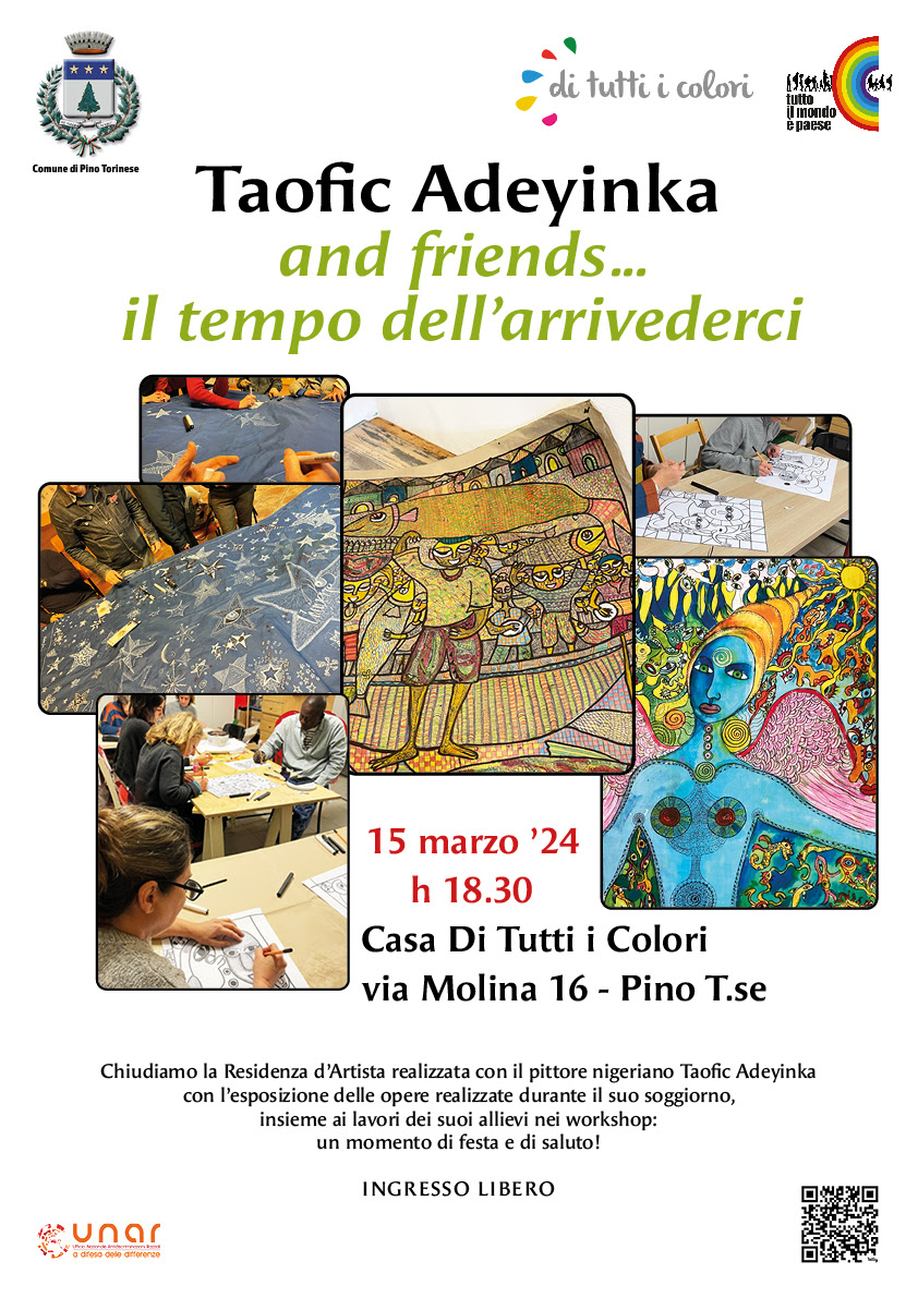 Taofic Adeyinka and friends il tempo del arrivederci