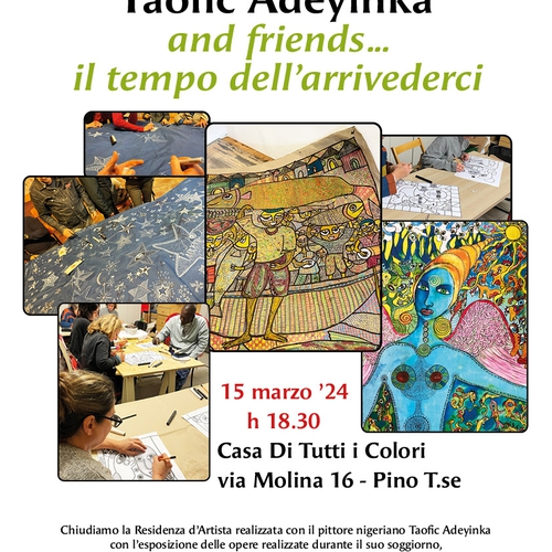Taofic Adeyinka and friends il tempo del arrivederci