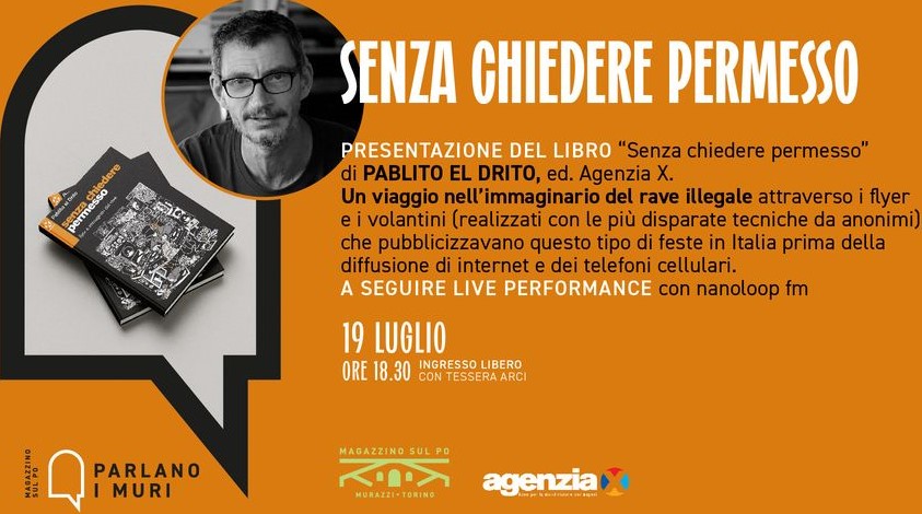 Senza chiedere il permesso" di Pablito el Drito + live performance