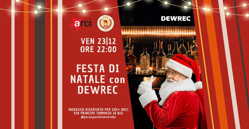 Festa di Natale con DEWREC!