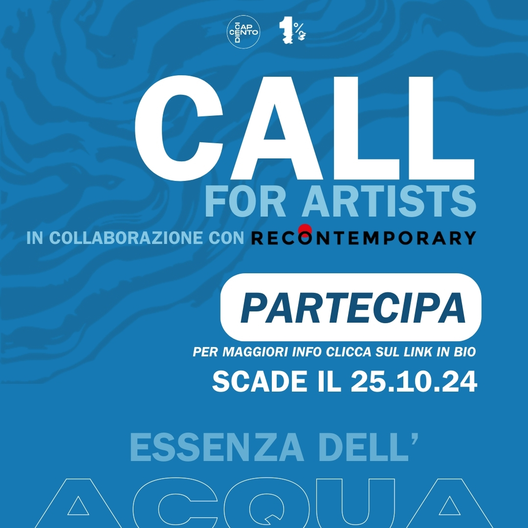 Progetto 1%: call per artist3