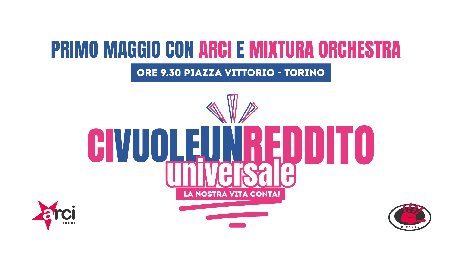 ★ 1° Maggio ★ con ARCI Torino e Mixtura Orchestra