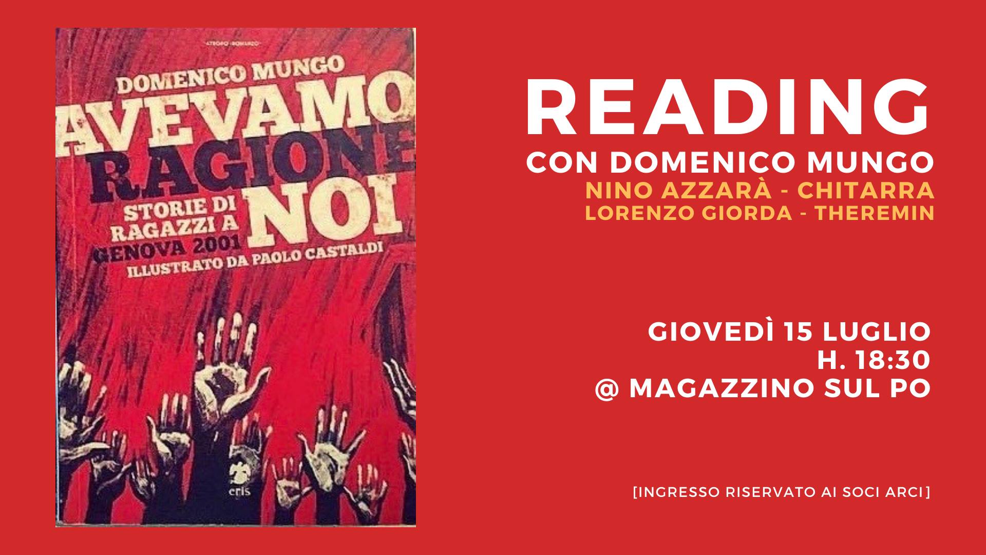 BLACK MUNGO ACOUSTIC TRIO presenta: AVEVAMO RAGIONE NOI 2001/2021