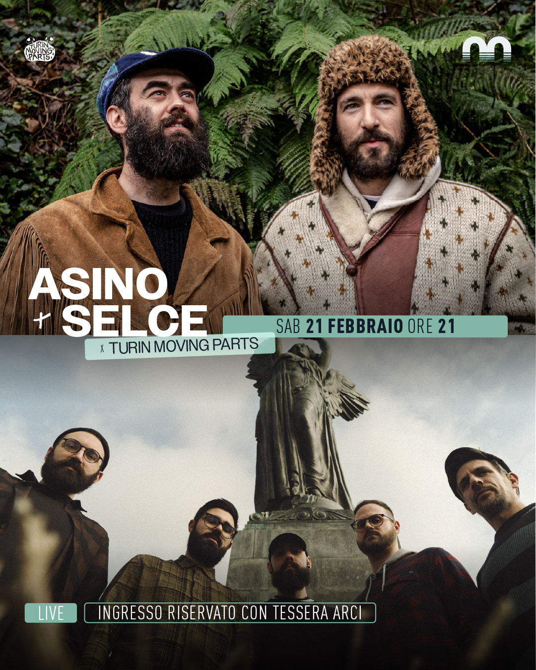 Turin Moving Parts: Asino + Selce