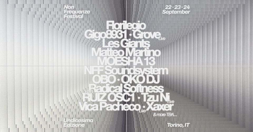 Non Frequenze Festival 2023