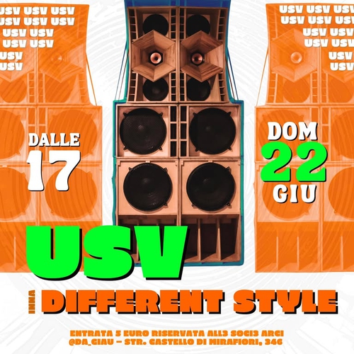 Reggae, Dub & Dancehall - USV Sound System inna Different Style