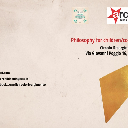 Incontri di pratiche di filosofia e philosophy for children/community Torino