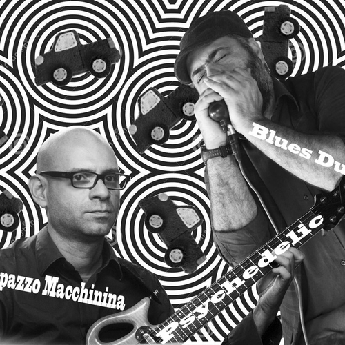 Pupazzo Macchinina Psychedelic Blues Duo Blues