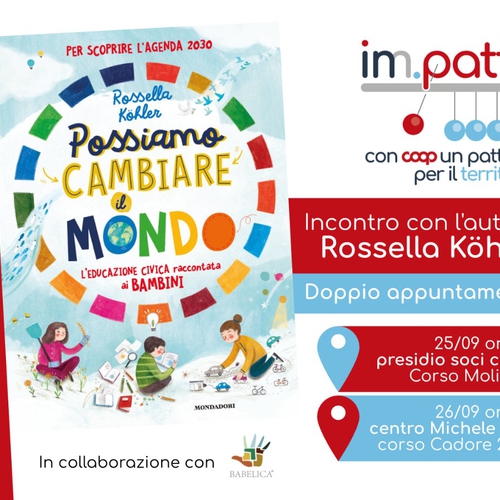Presentazione di Possiamo cambiare il mondo - incontro con l'autrice