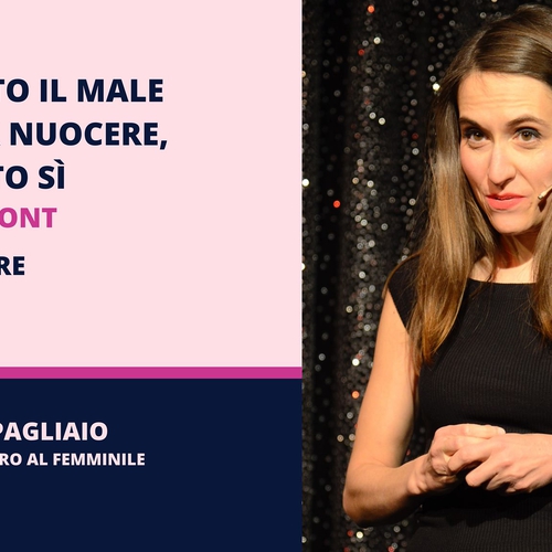 NON TUTTO IL MALE VIENE PER NUOCERE, MA QUESTO SÌ / Giulia Pont || L'Arte nel Pagliaio