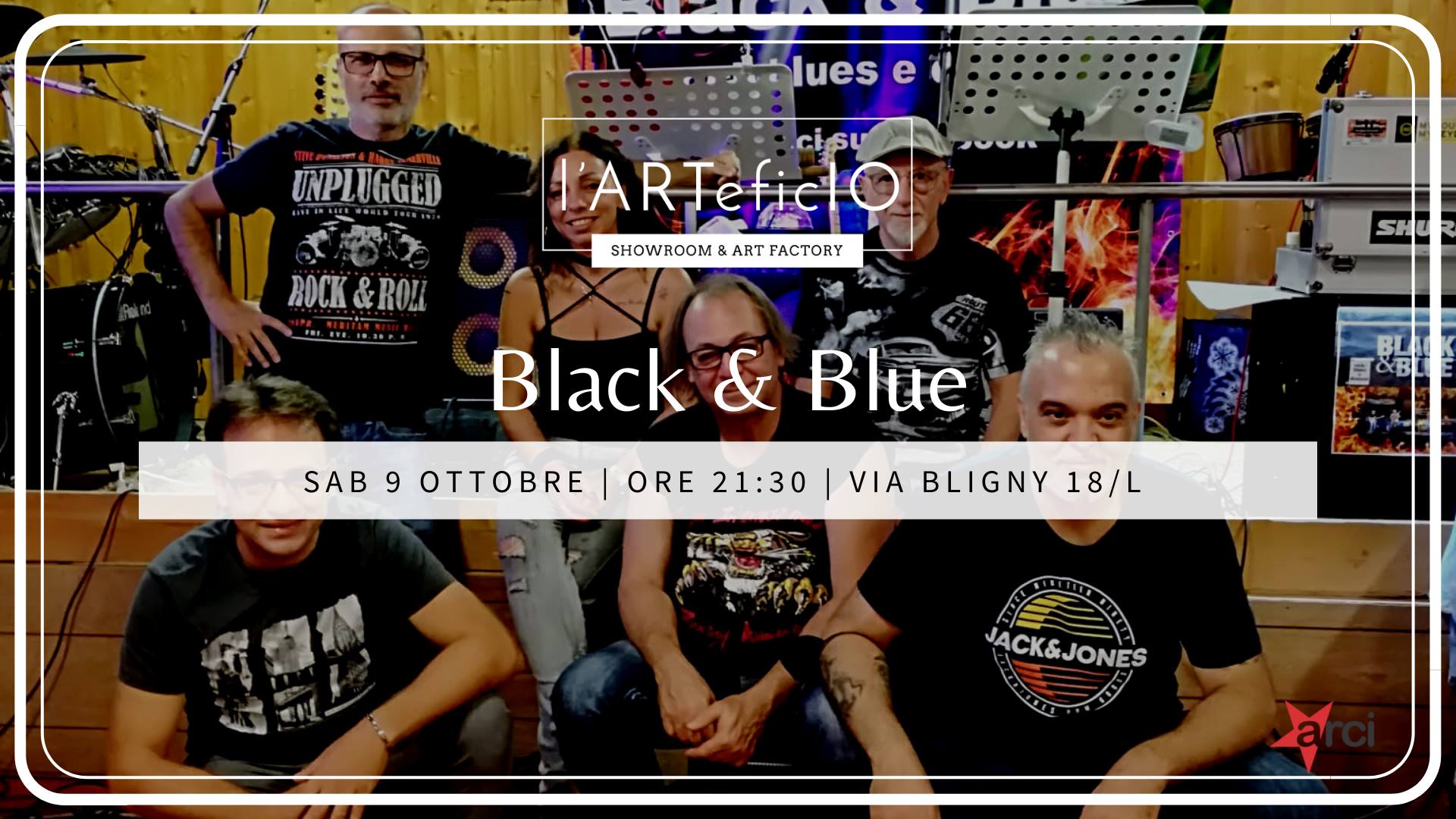 Black & Blue live