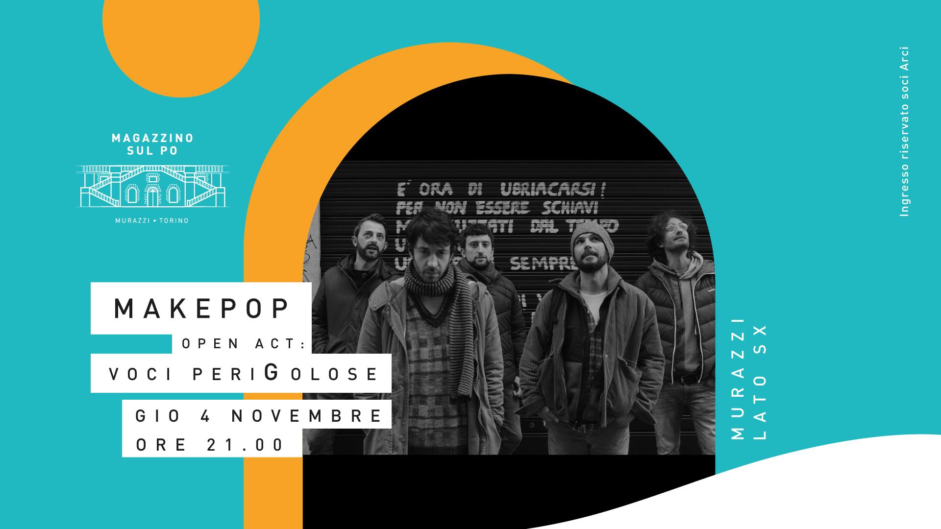 MakePop - Open Act: Voci PeriGolose @ Magazzino sul Po