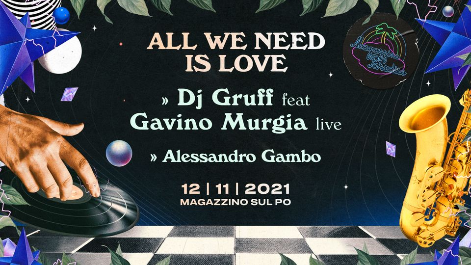 Dj Gruff in concerto feat. Gavino Murgia + dj set all night long