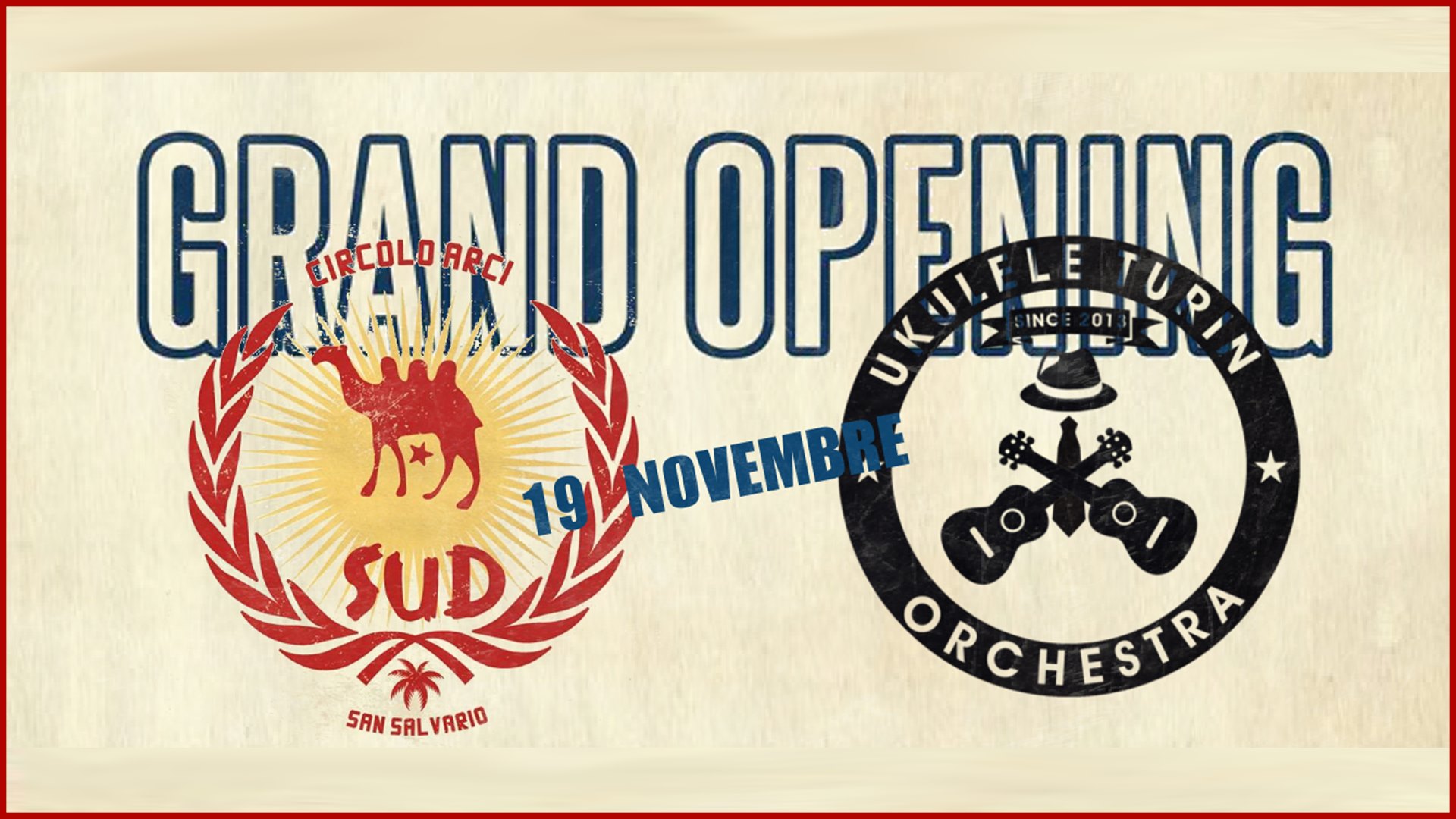 Grand Opening: Ukulele Turin Orchestra