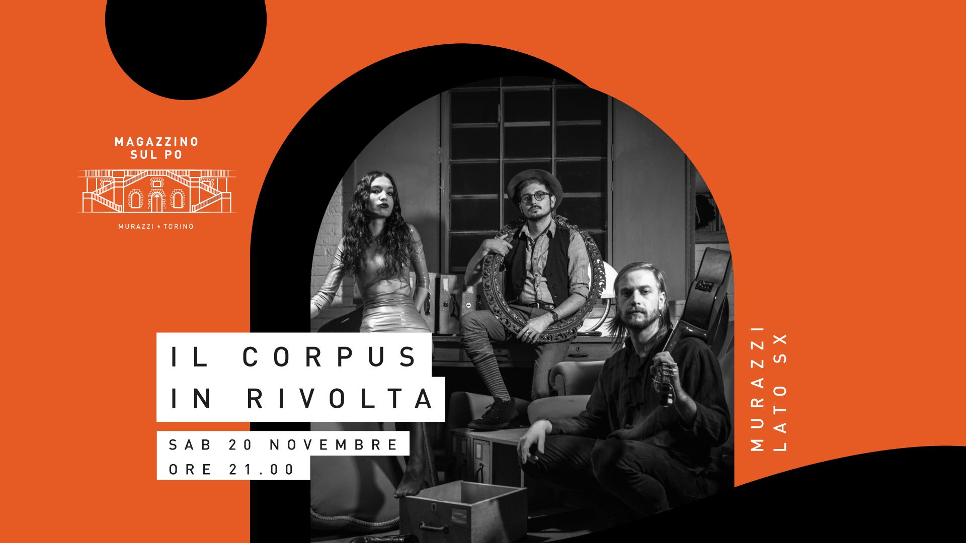 Il corpus in rivolta - Spettacolo Teatrale - Magazzino sul Po
