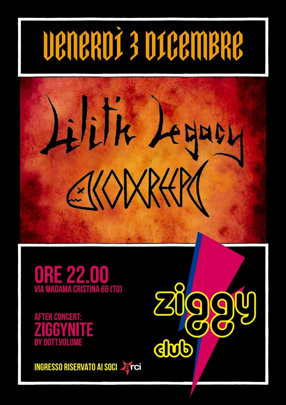 LILITH LEGACY + COD CREEP + ZIGGYNITE