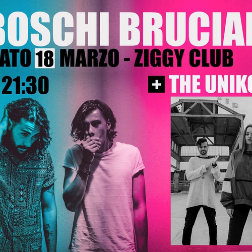 I BOSCHI BRUCIANO + THE UNIKORNI