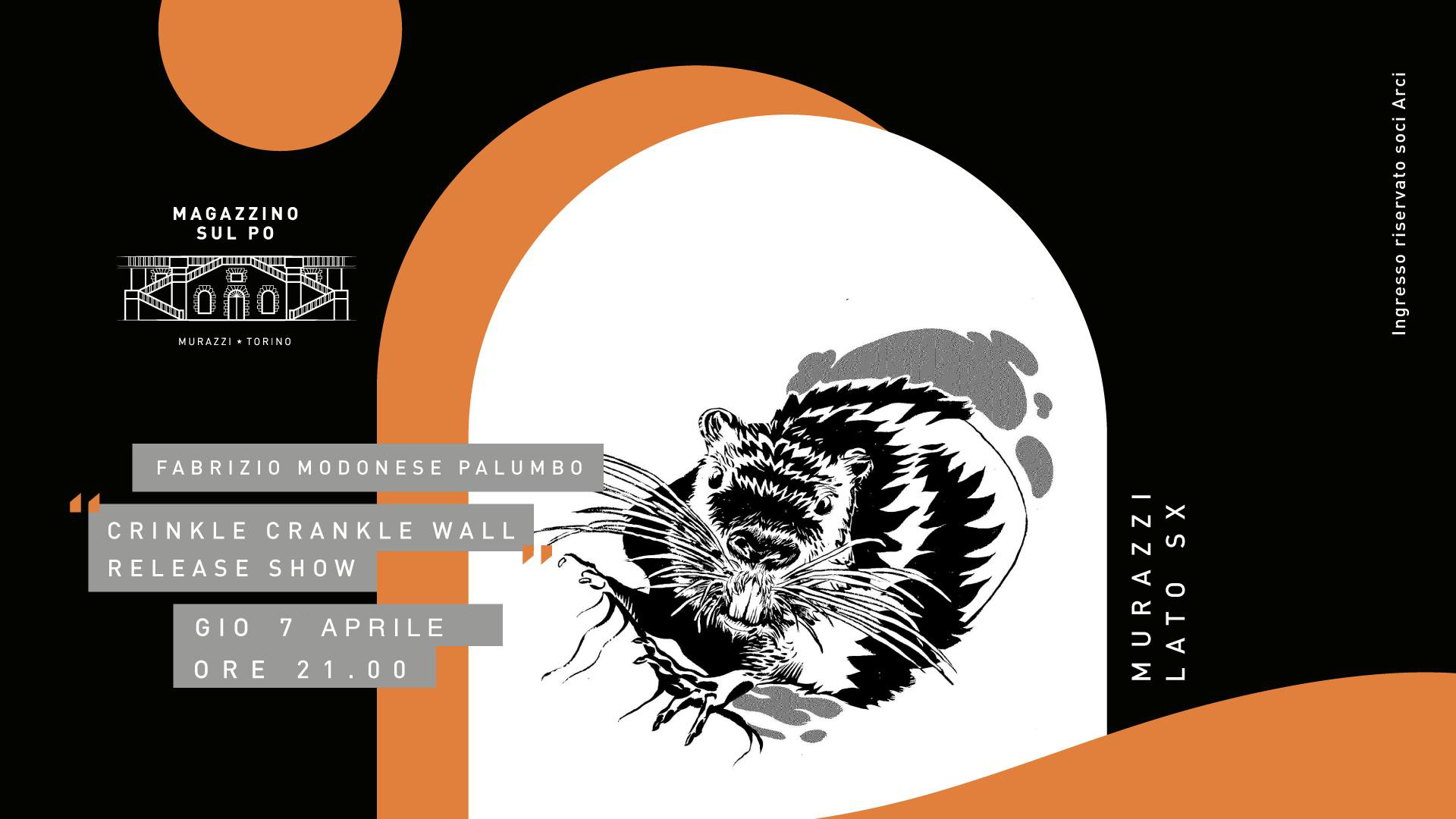 Fabrizio Modonese Palumbo “Crinkle Crankle Wall” - LIVE