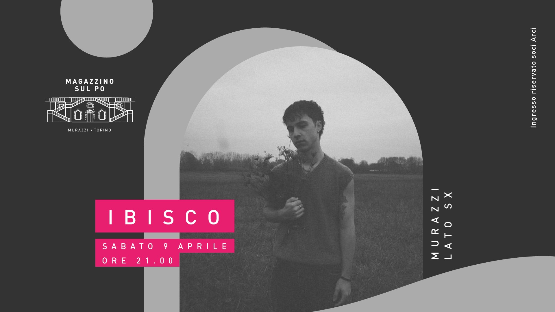 Ibisco "Nowhere Emilia" live @ Magazzino sul Po - open act: Selli