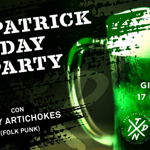 T.I.N.D. live: ST. PATRICK DAY PARTY con DIRTY ARTICHOKES (folk punk)