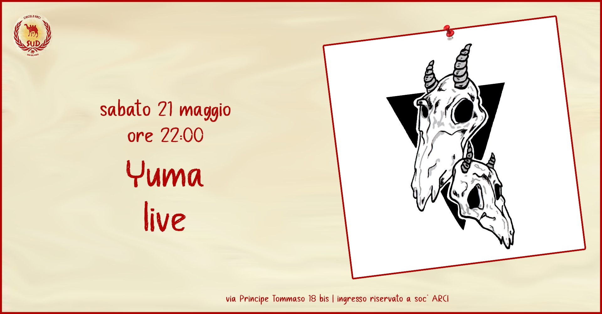 Yuma live @ Circolo Sud