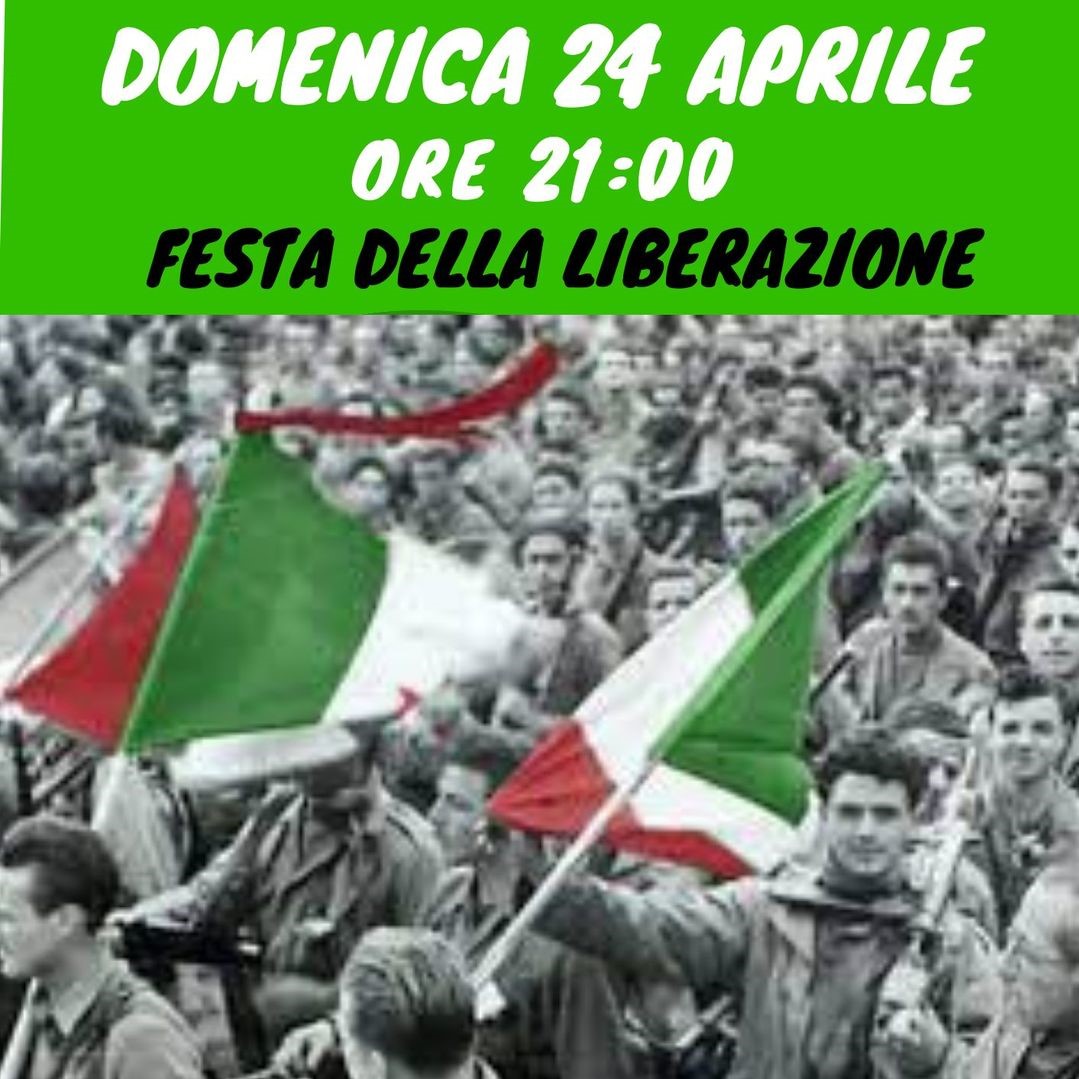 25 Aprile 1945 - 25 aprile 2022: Festa della Liberazione in Cadrega