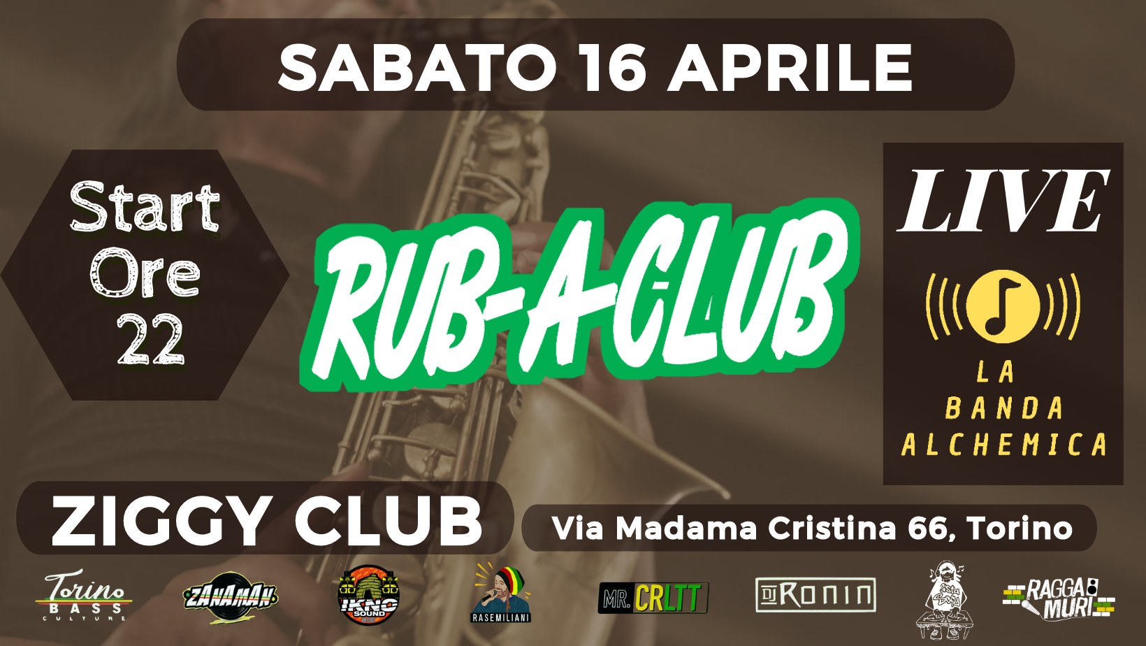 Rub-A-Club // La Banda Alchemica Live