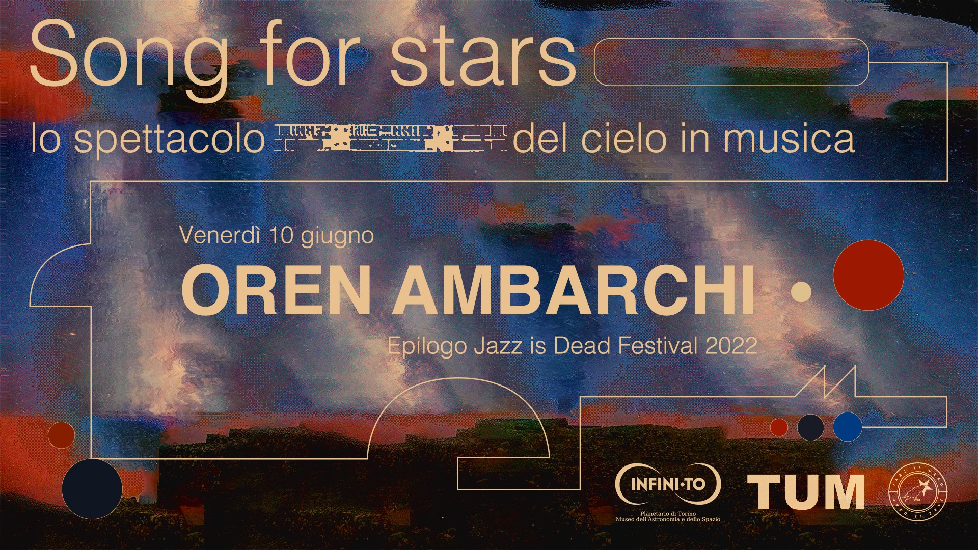 SOLD OUT / Oren Ambarchi in concerto — Song For Stars / Epilogo JID 2022