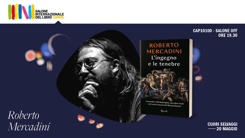 Roberto Mercadini presenta “L’ingegno e le tenebre” | Salone OFF CAP10100
