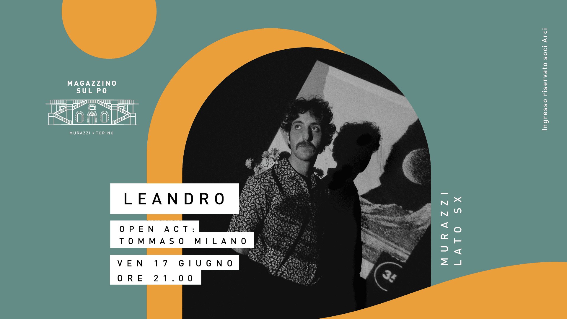 Leandro open act: Tommaso Milano