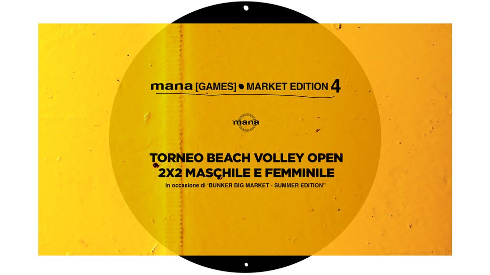 mana[games] - Market Edition 4 OPEN at Bunker Big Market