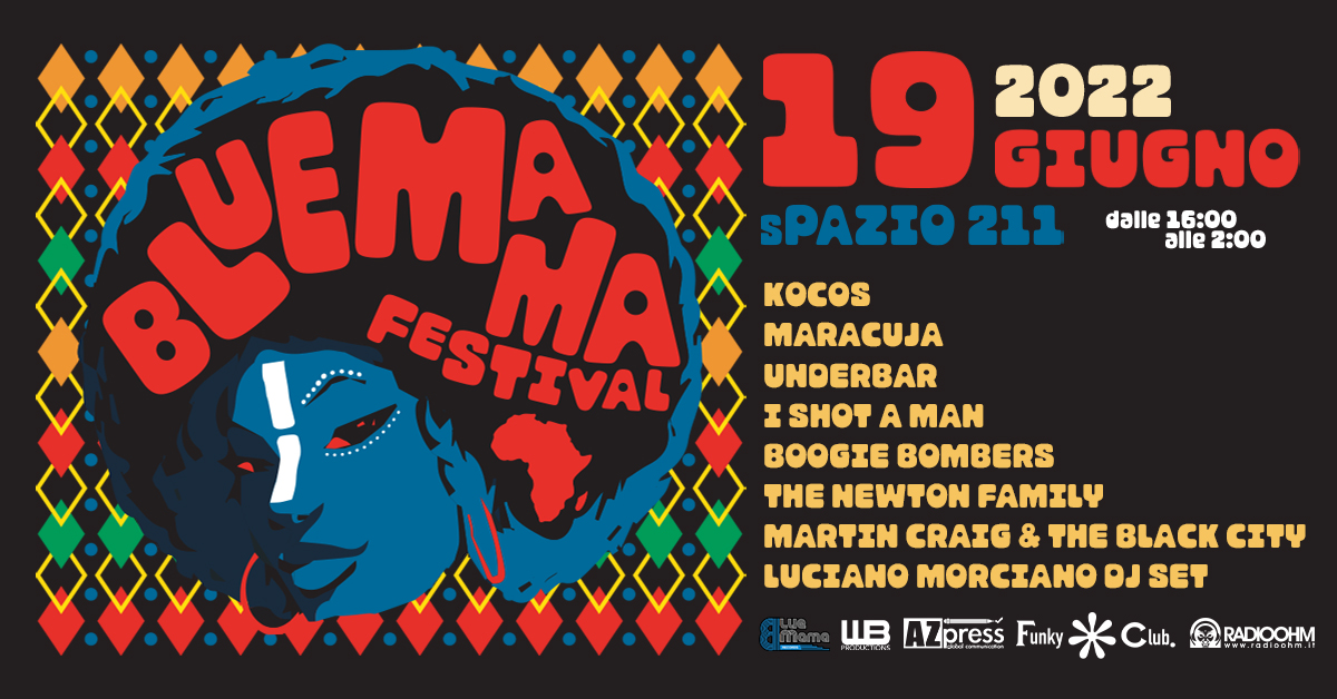 BLUE MAMA FESTIVAL feat. Radio Ohm & Funky * Club. - sPAZIO211 OPEN AIR, Torino