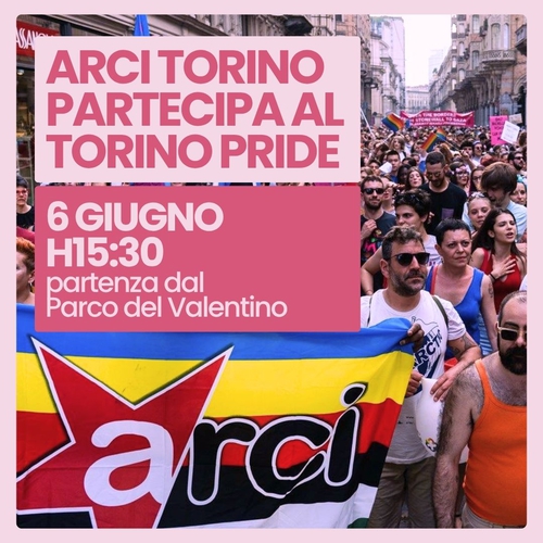 Arci Torino al Torino Pride 2026